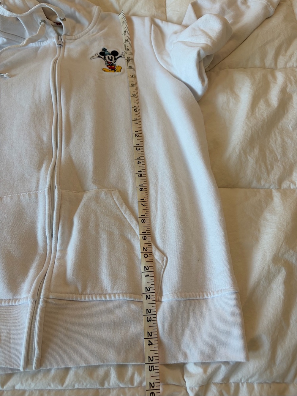 Disneyland Resort  Hooded Pullover with Red, Blue, Yellow and Green Gift Print